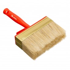 Кисть-ракля, 40 х 140 мм, натуральная щетина, пластмассовый корпус, пластмас. ручка MTX (84123)