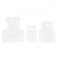 Набор шпателей 40-60-80 мм, белая резина, 3 шт Matrix (858275)