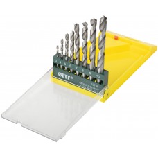 Набор сверл по металлу HSS полированных, 8 шт. (3-4-5-6-7-8-9-10 мм) (33798)