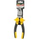 Плоскогубцы комбинированные Старт черно-желтые прорезиненные ручки, хром-никелевое покрытие 180 мм (49955)