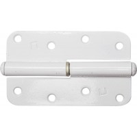 Петля карточная ПН-110 правая 110 x 41 x 2.8 мм, цвет белый 37651-110R