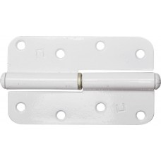 Петля карточная ПН-110 правая 110 x 41 x 2.8 мм, цвет белый 37651-110R