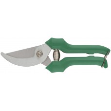 Секатор, режущие кромки внахлест, лезвия нерж.сталь, пластиковые ручки, 205 мм (77087)