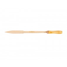 Шабер трехгранный 20х440 мм рукоятка деревянная искробезопасный 224C-1002  BeCu, HORTZ