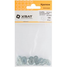 Шайба кузовная оцинкованная М4 (фасовка 40 шт) DIN 9021 (29104-2)
