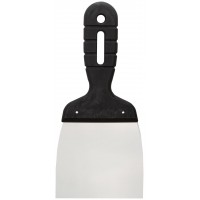 Шпатель 100 мм нержавеющая сталь, пластиковая ручка (30-2310)