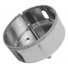 Сверло по керамической плитке и стеклу, 68 х 55 мм, шестигранный хвостовик, с центрующим сверлом Сибртех (72726)