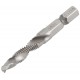Сверло-Метчик комбинированное метрическое, быстрорежущая (HSS) сталь Р6М5, М6х1,0 мм, 18/56 мм (70903)