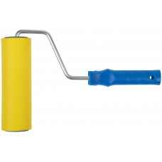 Валик прижимной для обоев резиновый, большой диаметр, Профи 180 мм (02984)