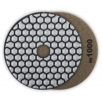 Круг алмазный гибкий шлифовальный АГШК 100 мм, №1000, сухое шлифование ЗУБР Профессионал 29868-1000