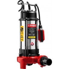 Насос фекальный с режущим механизмом 1500 Вт ЗУБР НПФ-1500-Р
