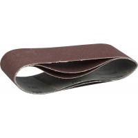 Лента шлифовальная 75х533 мм, P80, для ЛШМ, 3 шт, серия МАСТЕР ЗУБР 35542-080