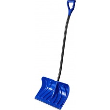 Лопата снеговая СИБИРЬ, пластиковый ковш 500 мм, алюминиевый черенок ЗУБР 39925