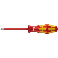 Отвёртка диэлектрическая PlusMinus 2 x 100 мм VDE серия 165 i PZ/S Wera WE-006191