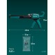 KRAFTOOL Extrem 4-in-1 310 мл, скелетный пистолет для герметика (06676)