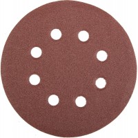 Круг шлифовальный универсальный MASTER 125 мм, 8 отверстий, Р120, 5 шт STAYER 35452-125-120