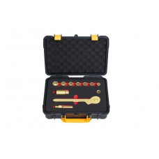 Набор торцевых головок искробезопасных 3/8