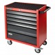 Тележка инструментальная 6 полочная ECO красная RUNTEC RTEC-6R