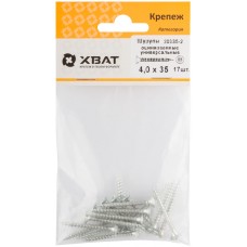 Шурупы оцинкованные, универсальные 4 х 35 (фасовка 17 шт) (20335-2)