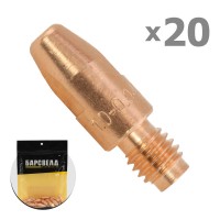 Токосъемный наконечник М8 E-Cu ф 1,0 мм (BMD0005-10)