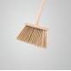 Метла с черенком ДОКА буковая колодка 24 см, шлифованный берёзовый черенок 120 см d 22 мм, щетина 120 мм, 3-рядная ЗУБР 39231-24_z01