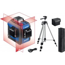 Лазерный нивелир КРЕСТ 3D №2, 20 - 70 м ЗУБР Профессионал 34908-2_z01