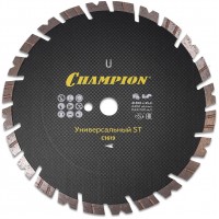 Диск алмазный CHAMPION универсальный ST 300/25,4/14 Fast Gripper (бетон, кирпич, тротуарная плитка) (C1619)
