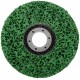 Диск зачистной полимерный, зеленый, посадочный диаметр 22,2 мм, 115 мм (39610)