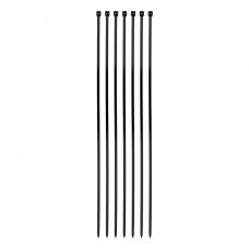 Хомуты, 300 x 3.6 мм, пластиковые, черные, 100 шт Сибртех (45560)