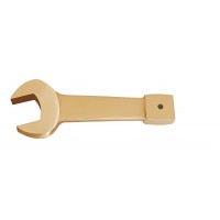 Ключ гаечный рожковый ударный облегчённый 80 искробезопасный сплав AlCu 141A-80, HORTZ