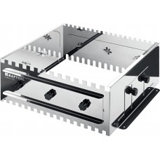 Раздвижная гребенка для плитки зуб 8 10 12 мм полукруг 10?20 мм нерж. сталь BUNKER-4 KRAFTOOL 08081