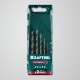KRAFTOOL НЕХ-1/4?, 5 шт, набор сверл по металлу для винтовёртов и шуруповертов IMPACT READY (29652-H5)