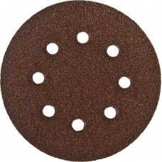 Круг шлифовальный Стандарт 150 мм, 6 отверстий, Р40, 5 шт ЗУБР 35350-150-040