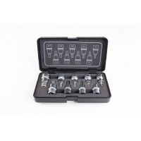 Набор головок с шестигранными вставками 4-17 мм 9пр. 1/2