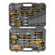 Набор инструментов, 1/2, 1/4, CrV, S2, пластиковый кейс, 100 предметов Denzel