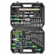 Набор инструментов, 1/2, 1/4, пластиковый кейс 76 предметов Сибртех