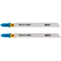 Полотна по дереву, Bimetal, шлифованные под свободным углом, реверс. зубья, 100/74/2,5 мм (T101BRF), 2 шт. (40902)