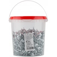 Саморезы для листовых пластин, наконечник-сверло 4,2 х 19 (фасовка Ведро 1000 шт) (22819-7В)