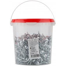 Саморезы для листовых пластин, наконечник-сверло 4,2 х 19 (фасовка Ведро 1000 шт) (22819-7В)