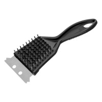 Щетка для чистки гриля 20 см, 2 в 1 (щетка, скребок) Camping Palisad (69650)