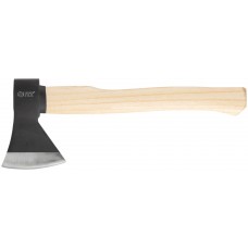 Топор кованая усиленная сталь, деревянная полированная ручка 600 гр.