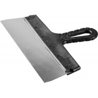 Шпатель фасадный нержавеющий 300 мм, пластиковая ручка ЗУБР 10077-30  