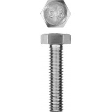 Болт M6 x 25 мм, кл. пр. 5.8, цинк, 7 шт, ГОСТ 7798-70 ЗУБР 303086-06-025