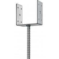 Основание столба ОС-U, U-образное, 121 x 120 x 60 мм ЗУБР 310286-120