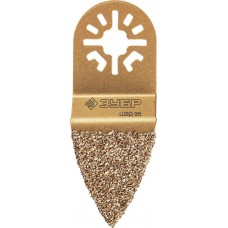 Насадка шлифовальная дельтовидная ШВД-35 UniLock 35 мм, OIS-хвост ЗУБР Профессионал 15563-35