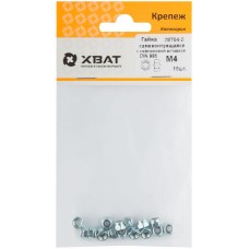 Гайка самоконтрящаяся с нейлоновой вставкой М4 ( фасовка 15 шт.) DIN 985 (28704-2)