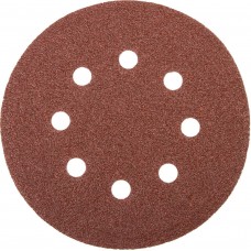 Круг шлифовальный универсальный MASTER 125 мм, 8 отверстий, Р40, 5 шт STAYER 35452-125-040