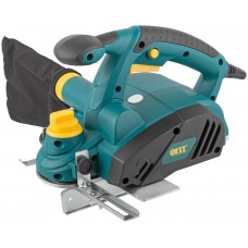 Рубанок 900 Вт; 16000 об/мин; 82 мм; 0-3,0 мм; паз 0-16 мм; 3 кг; прав. выброс; ал.опора; рез. накл.; коробка (80498)