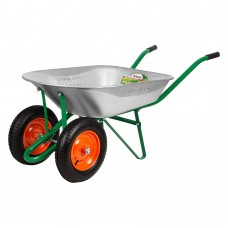 Тачка садовая, два колеса, грузоподъемность 170 кг, объем 78 л Palisad (689225)