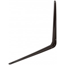 Уголок-кронштейн коричневый 350х400 мм (1,0 мм) (66083)